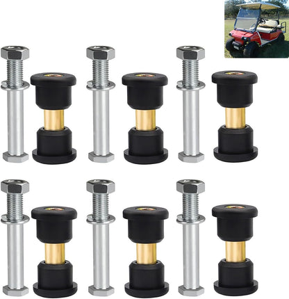 Rear Leaf Spring for Club Car DS, Polyurethane Bushing and Sleeve Screw Kit DS 1992-Up Golf Carts, OEM V1259-DP01-A-5467