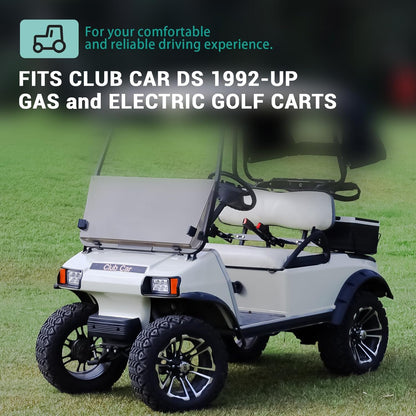 Rear Leaf Spring for Club Car DS, Polyurethane Bushing and Sleeve Screw Kit DS 1992-Up Golf Carts, OEM V1259-DP01-A-5467