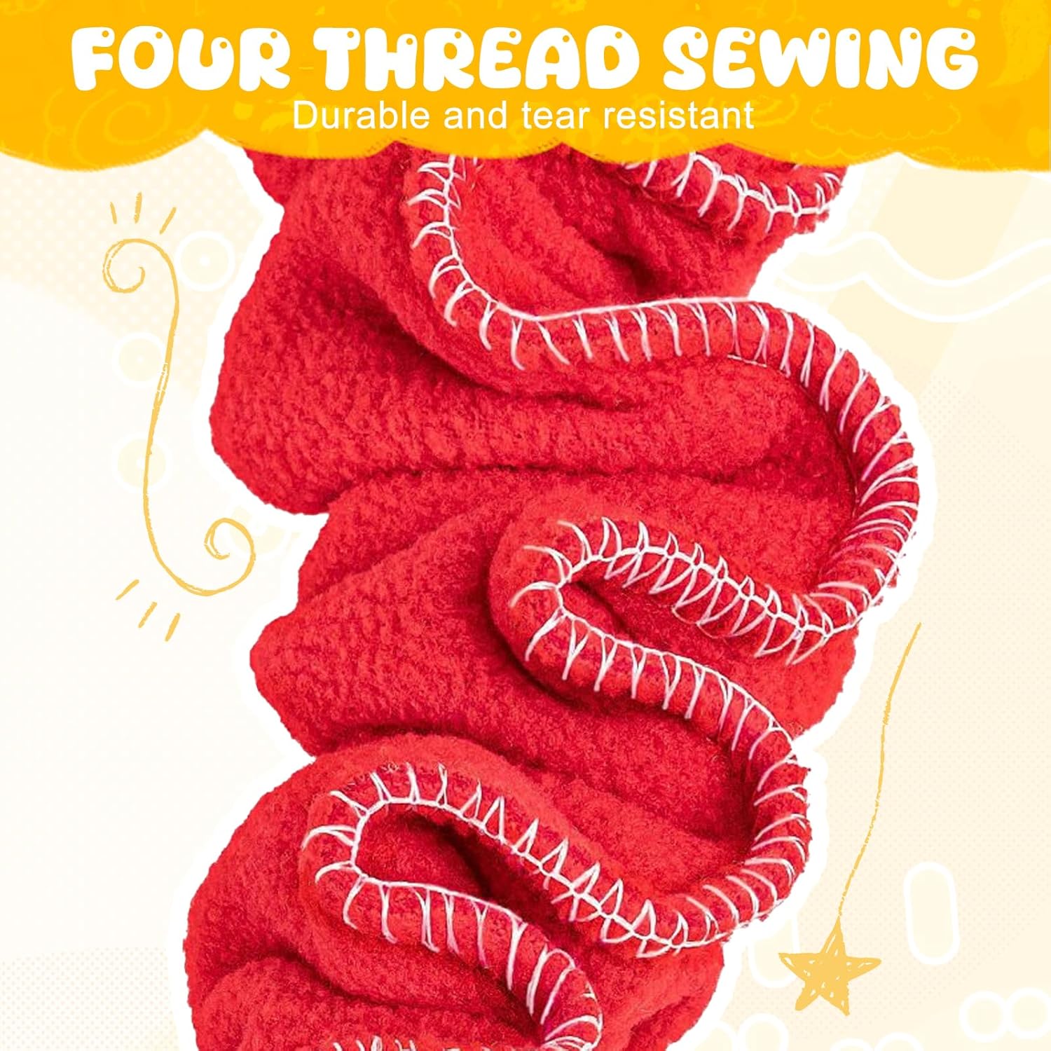18ft Elastic Fleece Cooperative Stretchy Band Integrations Dynamic Movement Exercise Latex Creative Prop for V1259-DP01-A-5495
