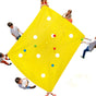 Hole Tarp Team Building Exercise Activities Games Teamwork Group Learning Fun Playing Yellow - 85''Lx57''W V1259-DP01-A-5498