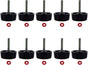 10 Pack Screws Nuts Caps for Fishing Spinning Reels Knob Power Handle Grip V1259-DP01-A-550