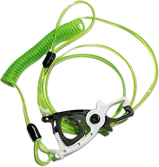 Cal Coast Donkey Leash - Floating Fishing Tether, Ultra-Strong Puncture-Free Clip, Marine Lanyard Tool V1259-DP01-A-5502