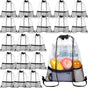 20 Pack Clear Drawstring Bags Bulk Stadium Approved Backpack for Sport Events Concerts Travel Beach - V1259-DP01-A-5506