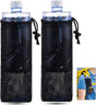 2 Pcs Water Bottle Holder for Backpack Foldable Mesh and Snack Adjustable Pouch Tactical Attachments Carrier V1259-DP01-A-5520
