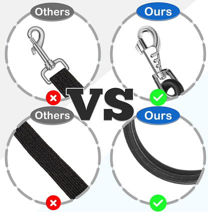 4 Pack Bungee Cross Ties Set Horse Trailer Tie Straps Bulk Cords with Snaps for Accessories, 36 Inch Long V1259-DP01-A-5532