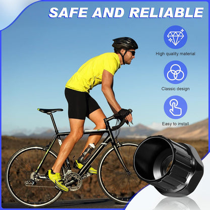 6 Pcs Bike Freewheel Remover Mountain Cassette Removal Tool Black Lockring for Repairing - V1259-DP01-A-5545
