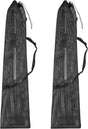 2 Pieces Drawstring Mesh Kayak Paddle Bag With Adjustable Shoulder Strap - Portable Storage for Long Boat V1259-DP01-A-5565