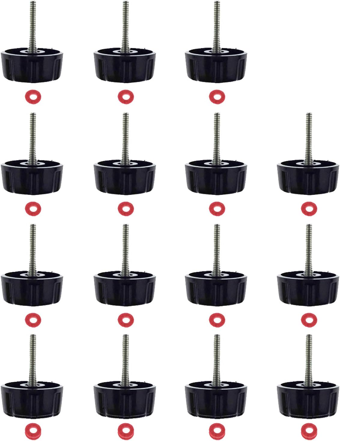 15 Pack Screws Nuts Caps for Fishing Spinning Reels Knob Power Handle Grip V1259-DP01-A-559