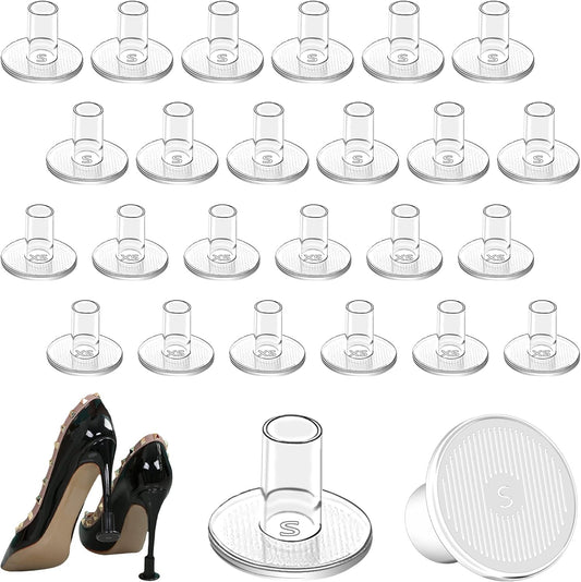 High Heel Grass Protectors-12 Pairs 2 Sizes Sink Stoppers & Repair Caps Non-Slip Cover Protectors for Walking V1259-DP01-A-5668
