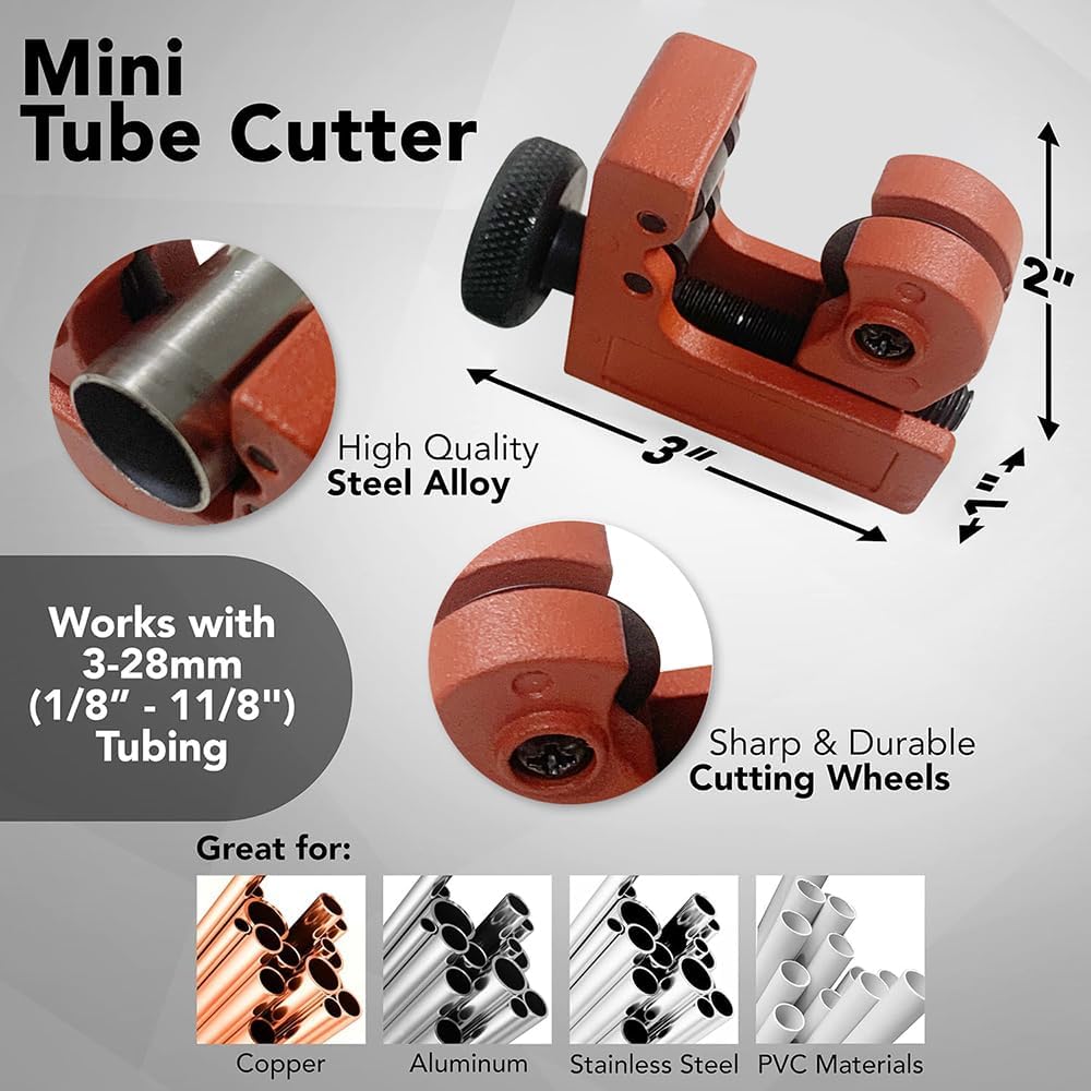Golf Shaft Cutting Tool -Pipe Cutters Plumbing Precise Fit for Steel and Graphite Clubs V1259-DP01-A-568