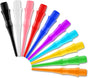 2BA Thread Soft Tip Dart Points 500 Pack, 10 Colors, Plastic Tips Replacement,Darts Accessories 500pcs - V1259-DP01-A-5701