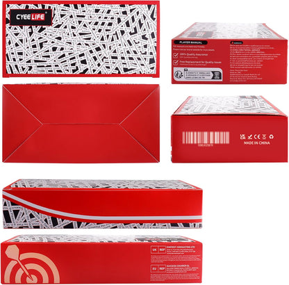 2BA Thread Soft Tip Dart Points 500 Pack, 10 Colors, Plastic Tips Replacement,Darts Accessories 500pcs - V1259-DP01-A-5701