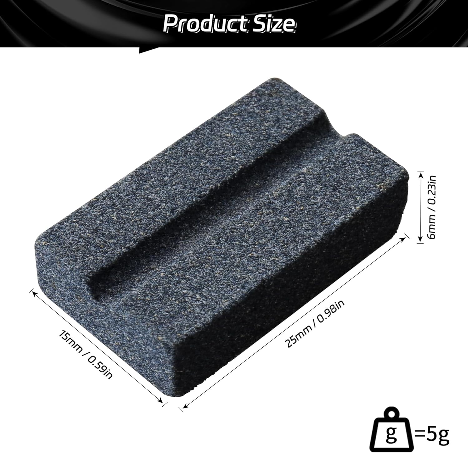 Darts V-Sharp Sharpening Stone,Dart Sharpener,Easy polishing and deburring, Long-Lasting Sharpness,Dart V1259-DP01-A-5702