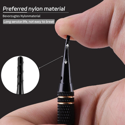 Darts Soft Tip,2BA Thread Tip Dart Point 200 Pack, Plastic Points, Sets, Accessory - V1259-DP01-A-5704