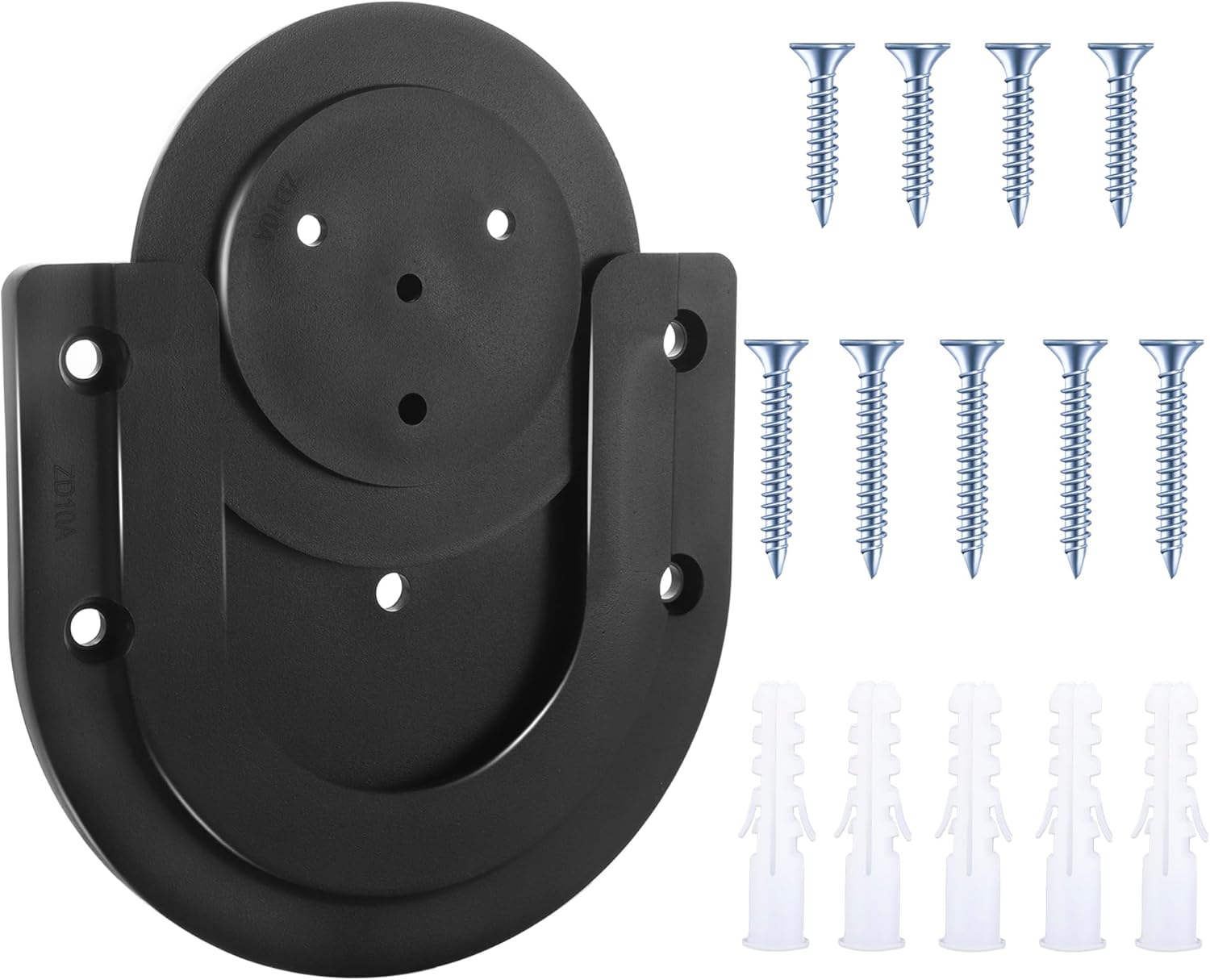 Dartboard Mounting Bracket,Dartboard Bracket Hanging Dartboards Professional,Black Black O Shaped V1259-DP01-A-5706