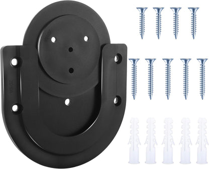 Dartboard Mounting Bracket,Dartboard Bracket Hanging Dartboards Professional,Black Black O Shaped V1259-DP01-A-5706