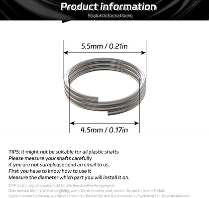 200pcs Dart Rubber O Ring for Metal Shafts,Dart Accessories - V1259-DP01-A-5707