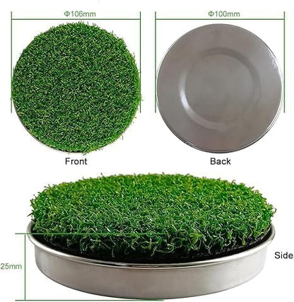 Golf Putting Cup Set with Sturdy Metal Base Practice Hole for Home Green | Indoor Training Aid to Perfect V1259-DP01-A-571