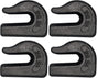 Weld On Grab Chain Hook,3/8" Hooks,Grade 70 Load Limit: 6600 lbs,for Welded onto Tractors or excavators - V1259-DP01-A-5713