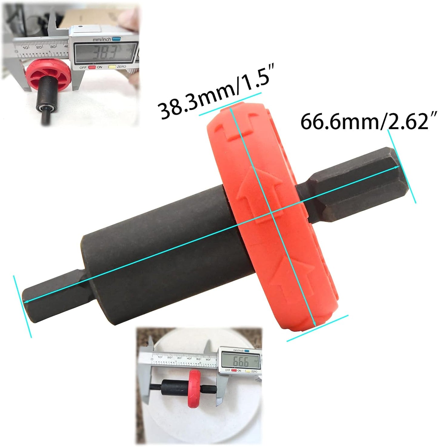 Electric Engine Drill Bit Adapter,Compatible with All Start Capable Handheld Power Equipment Including String V1259-DP01-A-5725