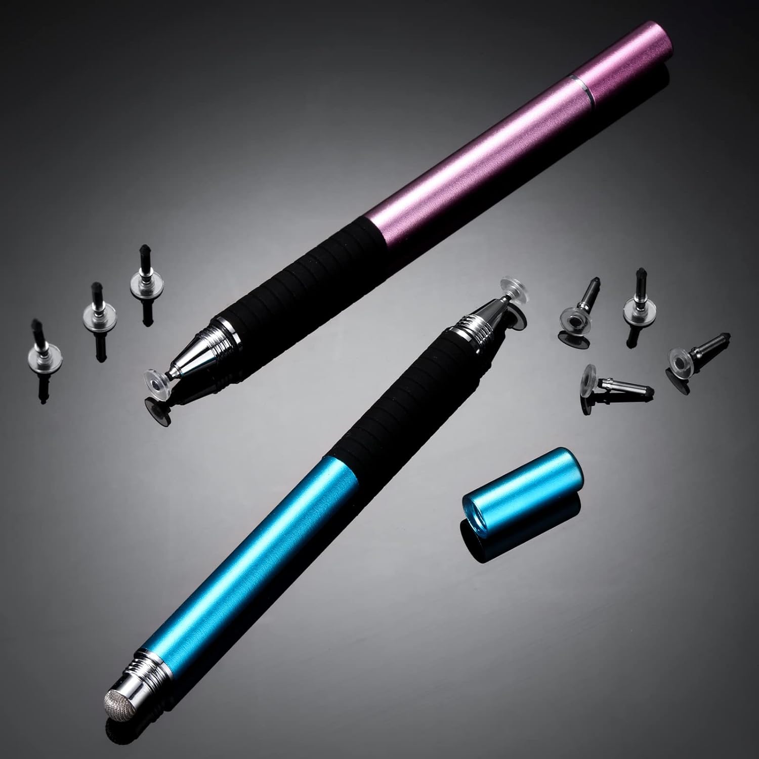 36 Pieces Stylus Pen Tips Replacement Only High Precision Replaceable Disc Tops Universal Round Shape V1259-DP01-A-5748