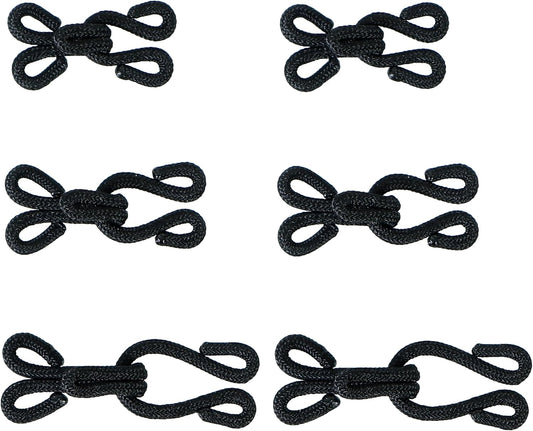 30 Pcs Sewing Hook and Eye Closure Fur Hooks Eyes for Crafts Clothing Locks Bras Coats DIY Craft Projects Pet V1259-DP01-A-585