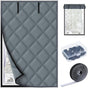 Window Insulation Kit for Winter, 3 Layer 26" X 39" Winter Insulated Cover with Fastener, Thermal to Keep V1259-DP01-A-591