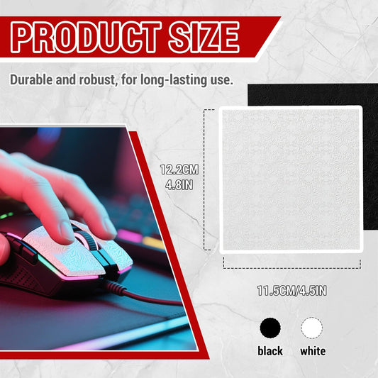 DIY Adhesive Universal Mouse Anti-Slip Snowflake Grip Tape, Cut Sweat-Absorbing Ultra-Thin 0.3mm Non-Slip V1259-DP01-A-593