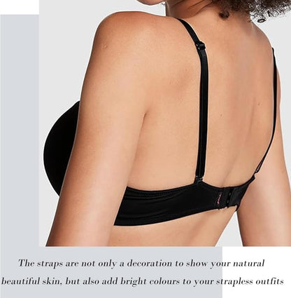 Elastic Adjustable Removable Lingerie Straps 10mm Width Cotton Replacement Sexy Bra Shoulder Strap V1259-DP01-A-596
