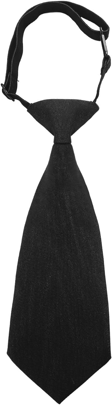 Boys Pre-Tied Adjustable Necktie, Design for Kids & Teens, School Uniform Tie Wedding Graduation Formal V1259-DP01-A-600