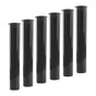 116mm 6pcs Waterproof Cigarette Storage Tubes Squeeze Bottles with Caps Airtight Sealing Plastic Container V1259-DP01-A-602