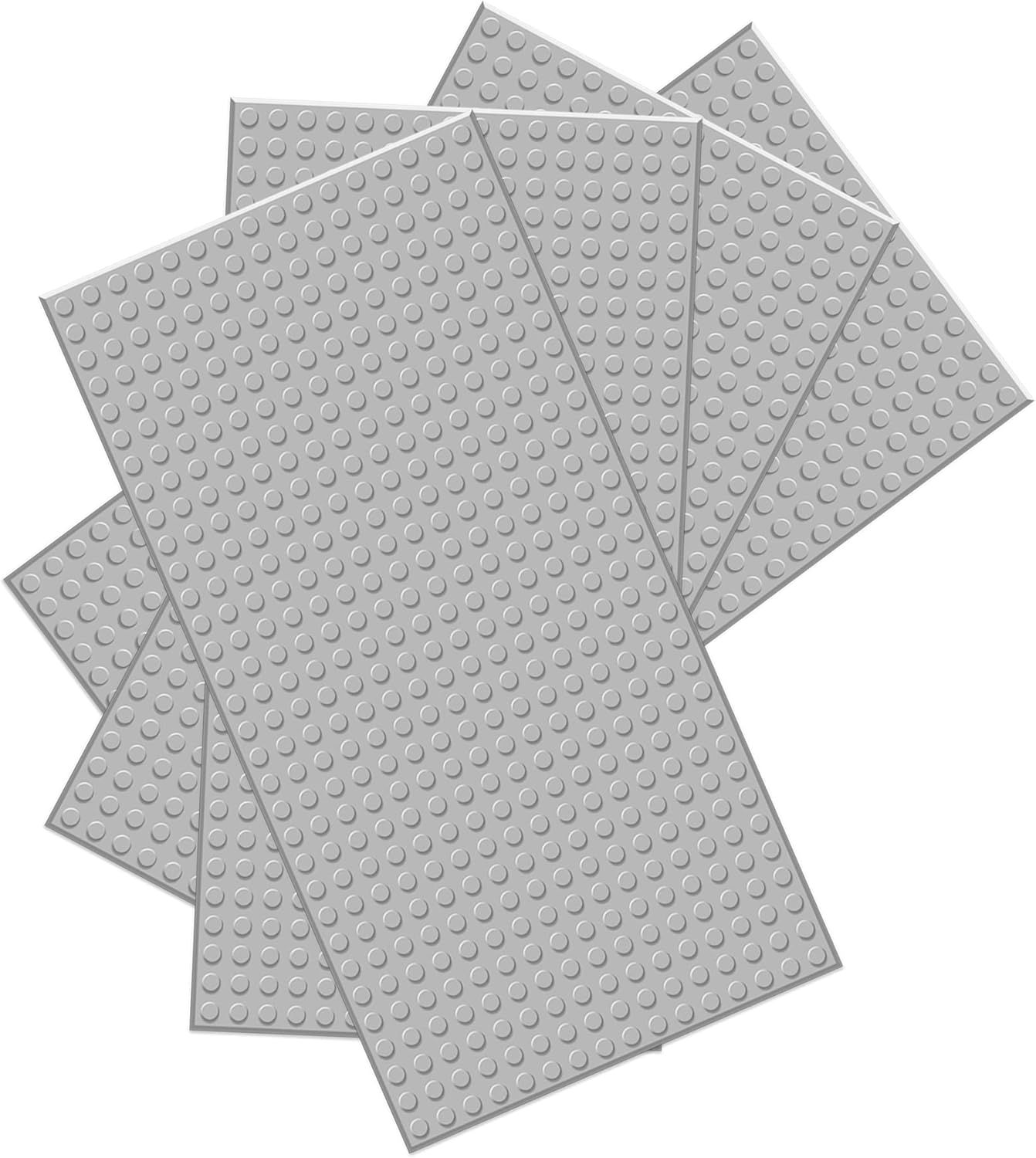 Classic Baseplates Building Brick -10 "x 5" , Compatible with Most Major Brand Bricks, Used for Substrates V1259-DP01-A-614