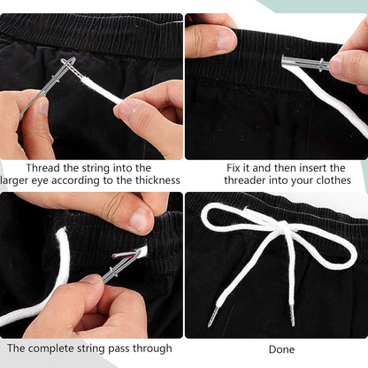 2Pcs 51 Inch Cotton Drawstring Cord Replacement Drawstrings for Sweatpants and Shorts, Universal Hoodies, V1259-DP01-A-625