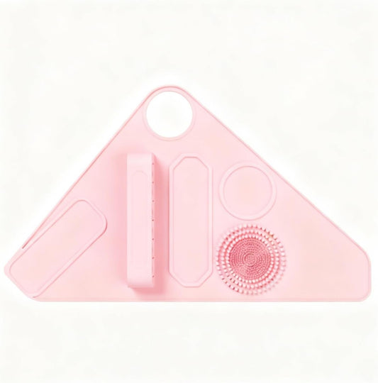 Silicone Makeup Assistant Wristband, Professional Portable Beauty Tool with Brush Holder, Color Mixing V1259-DP01-A-631