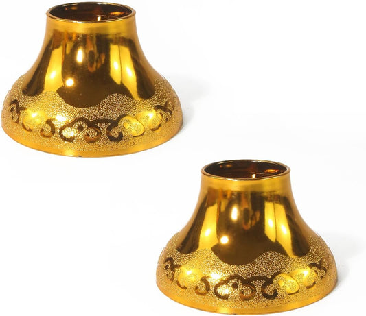Buddhist Offering Plate Tray base with Golden Lotus Design - Serving for Fruit Offering, Home Dining,Temple V1259-DP01-A-650