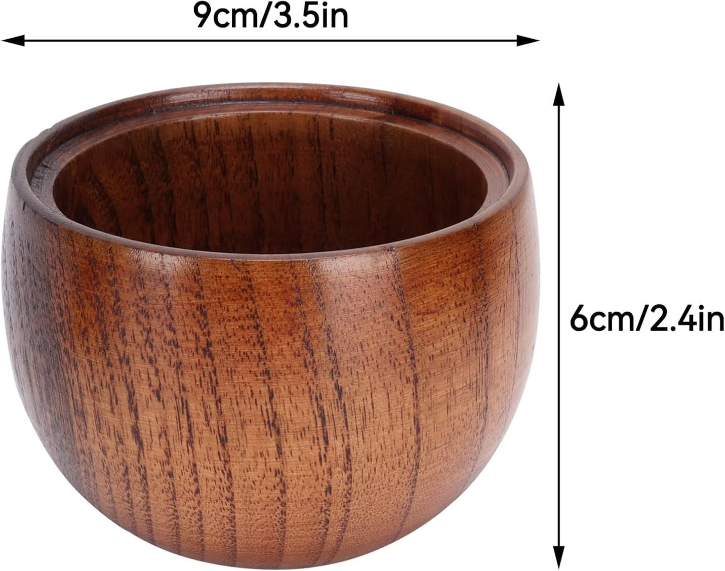 2 Pack Sugar Bowl with Lid and Spoon, Coffee Container Set Wooden Condiment Pot Decorative Storage Seasoning V1259-DP01-A-702