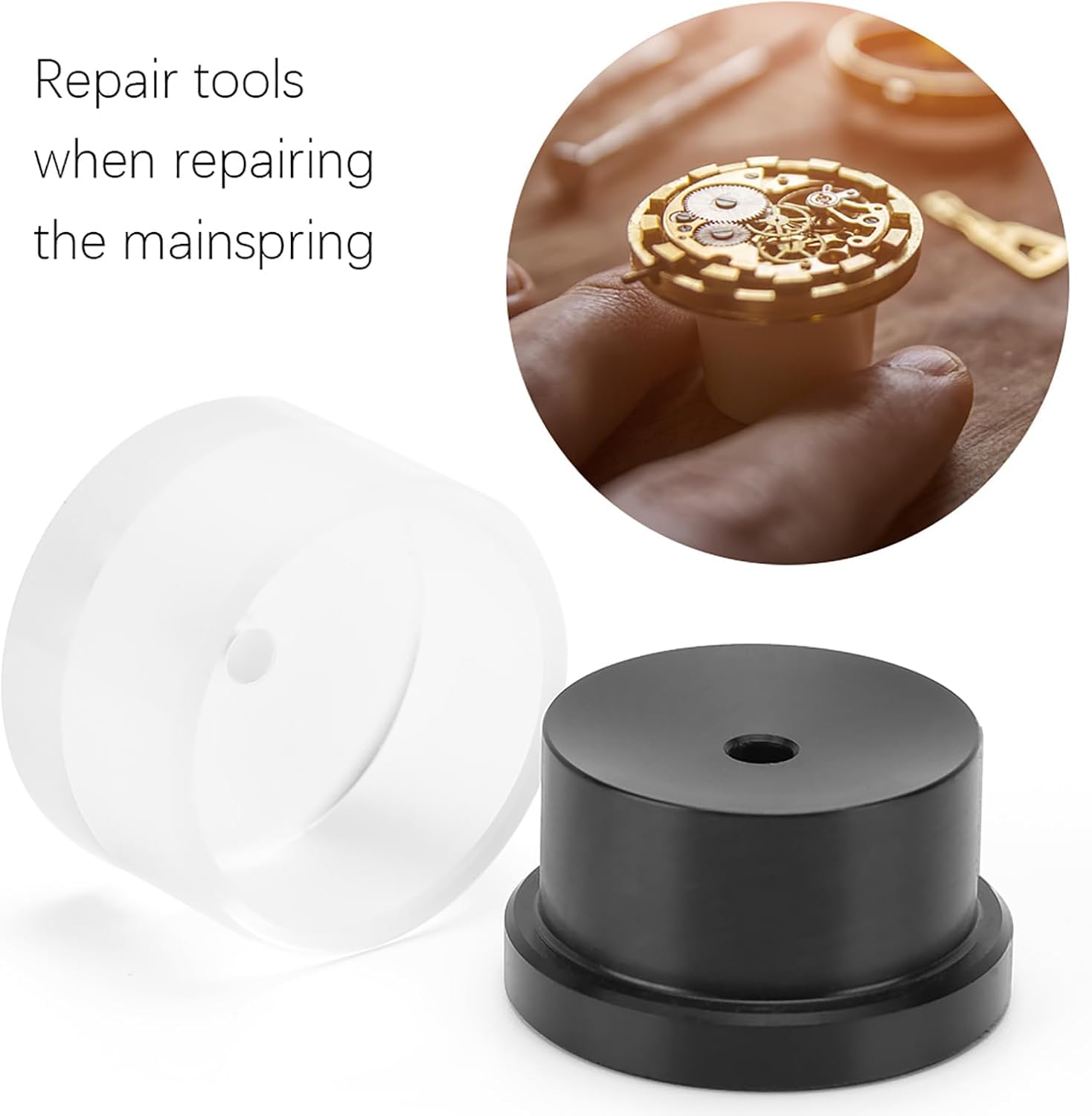 Close Mainspring Tool, Press Closing Movement Watch Tool Professional Clockwork Repair Cover for V1259-DP01-A-711