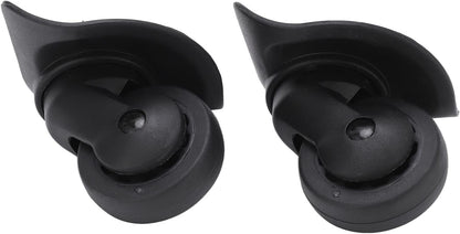 1 Pair Luggage Suitcase Wheels, Universal Replacement Wheels for Mute Swivel Casters Black V1259-DP01-A-717