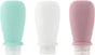 Travel Bottles for Toiletries, 3 Pack Silicone Leak Proof Squeeze Bottle Refillable Containers Set V1259-DP01-A-722