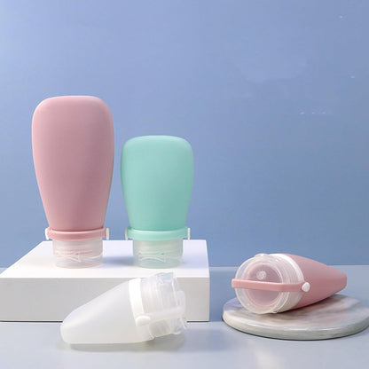 Travel Bottles for Toiletries, 3 Pack Silicone Leak Proof Squeeze Bottle Refillable Containers Set V1259-DP01-A-722
