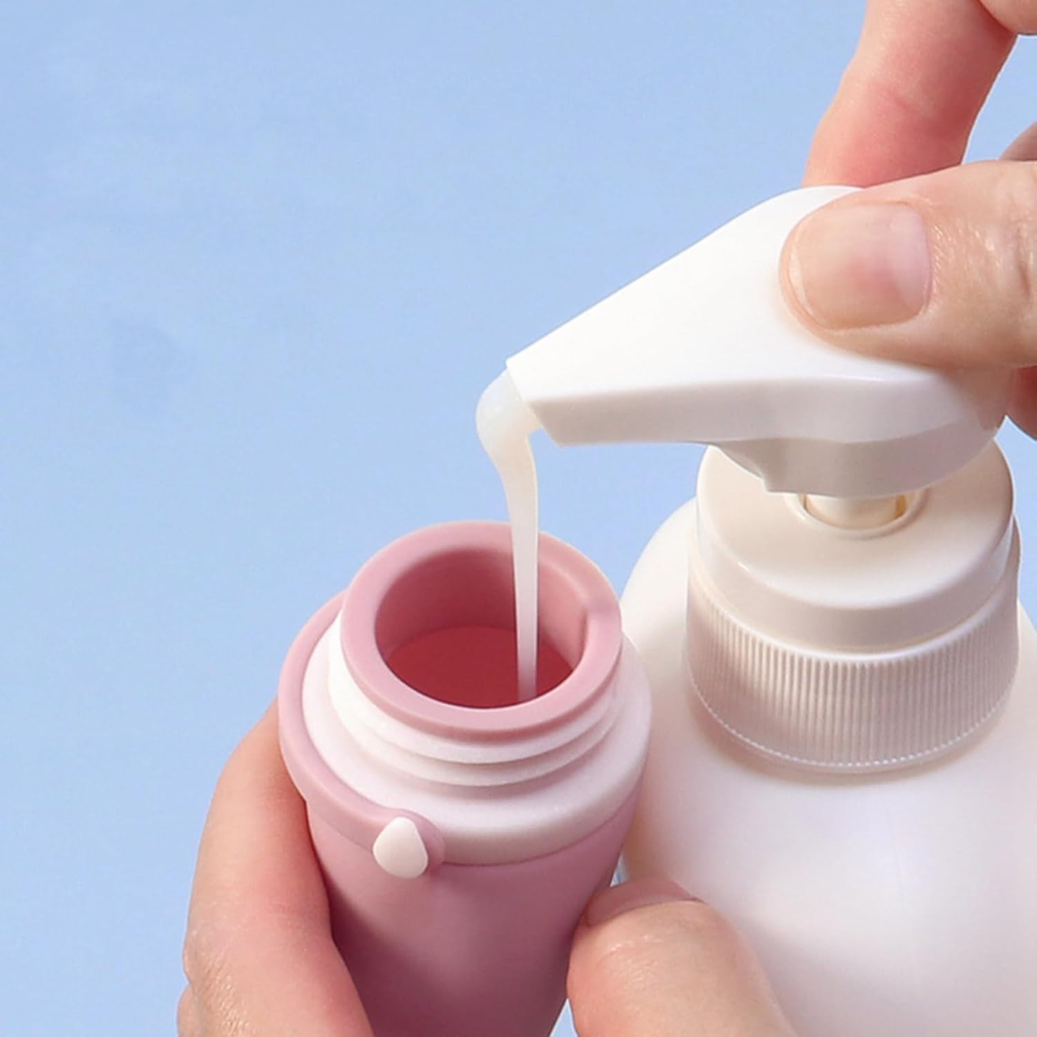 Travel Bottles for Toiletries, 3 Pack Silicone Leak Proof Squeeze Bottle Refillable Containers Set V1259-DP01-A-722