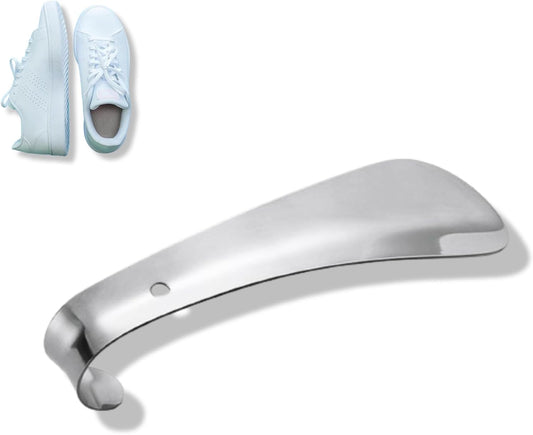 Metal Shoe Horn, Travel Horn Stainless Steel Helper Stick Portable Horns Spoon for Women V1259-DP01-A-728