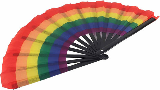 Hand Held Fan For Women Foldable,Chinese Vintage Silk Folding Fans,Large Fan,Chinese Tai Chi Fan,Portable V1259-DP01-A-733