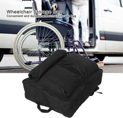 Wheelchair Backpack, Bag Storage Pouch Portable Cart V1259-DP01-A-736