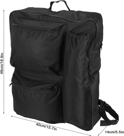 Wheelchair Backpack, Bag Storage Pouch Portable Cart V1259-DP01-A-736