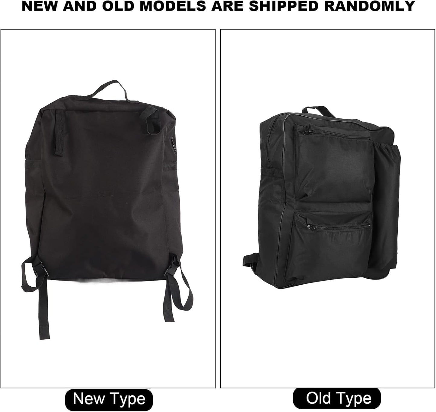 Wheelchair Backpack, Bag Storage Pouch Portable Cart V1259-DP01-A-736