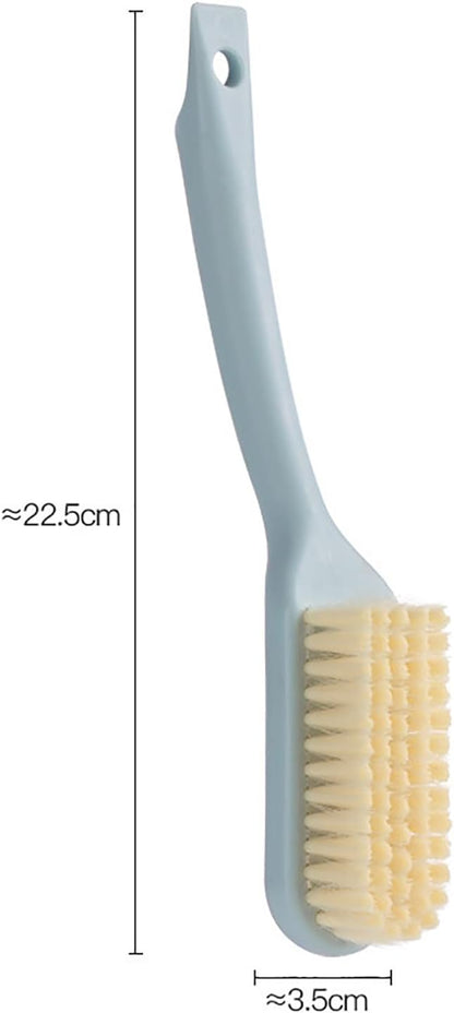 2Pcs Crevice Cleaning Brush, Bathroom Gaps Brush Multifunctional Long Handle Shoe All Purpose Scrubber with V1259-DP01-A-737