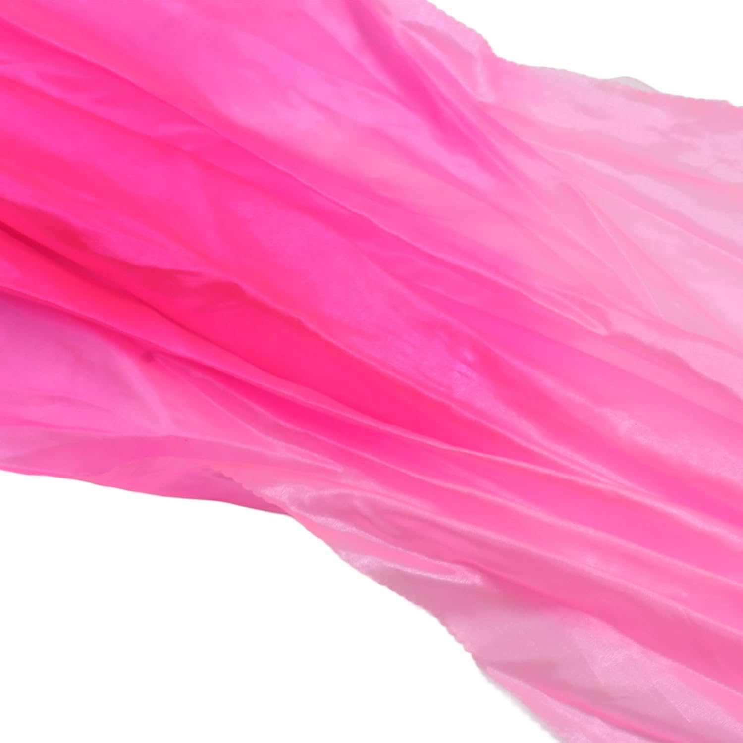 Dance Fan, 1 Pair Long Fan Belly Fans Folding Performance Classical (Pink) V1259-DP01-A-740
