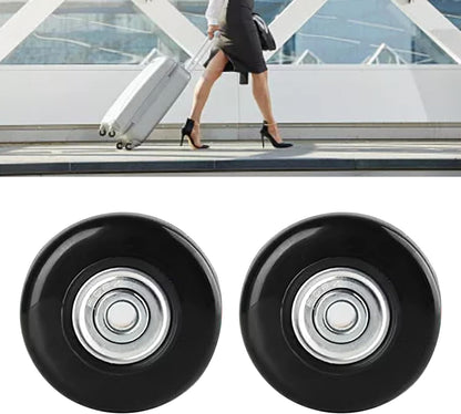 Suitcase Wheels Replacement, Luggage Replacement Universal Wheel Repair Kits Rubber Caster 2pcs V1259-DP01-A-744