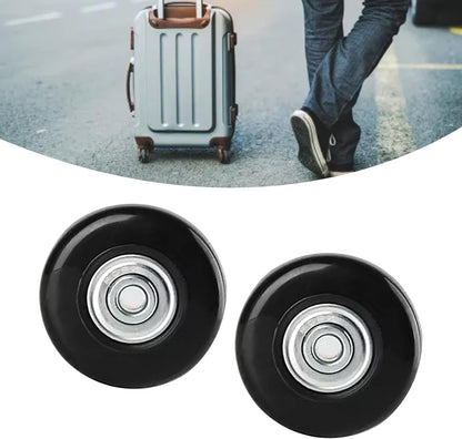 Suitcase Wheels Replacement, Luggage Replacement Universal Wheel Repair Kits Rubber Caster 2pcs V1259-DP01-A-744